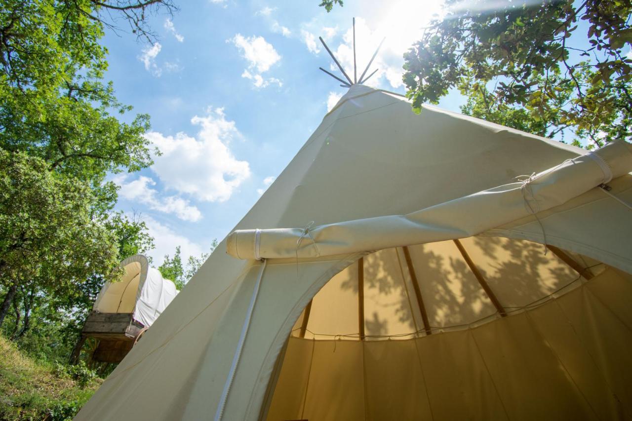 Camping le Colorado Rustrel Esterno foto