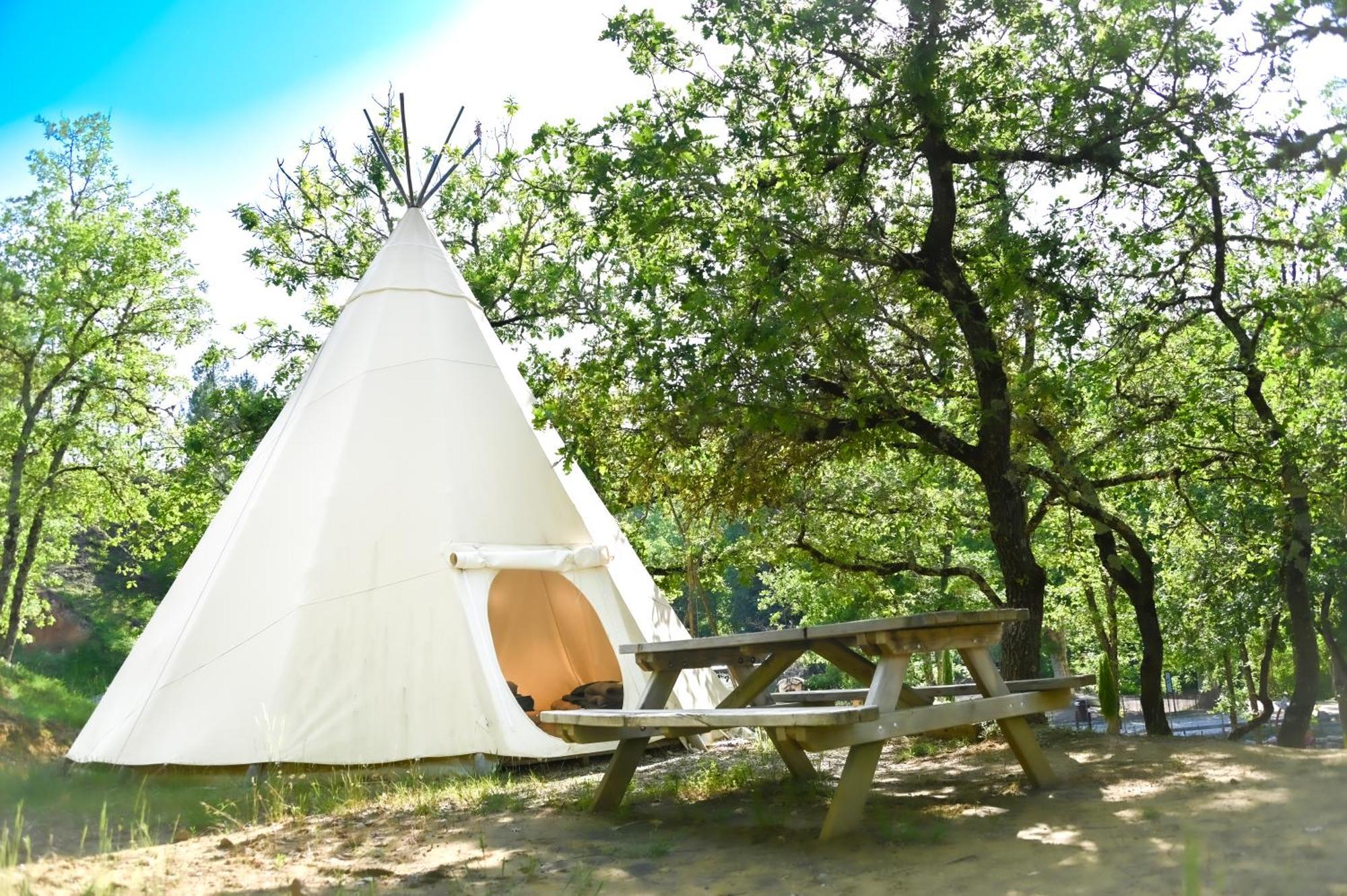 Camping le Colorado Rustrel Esterno foto