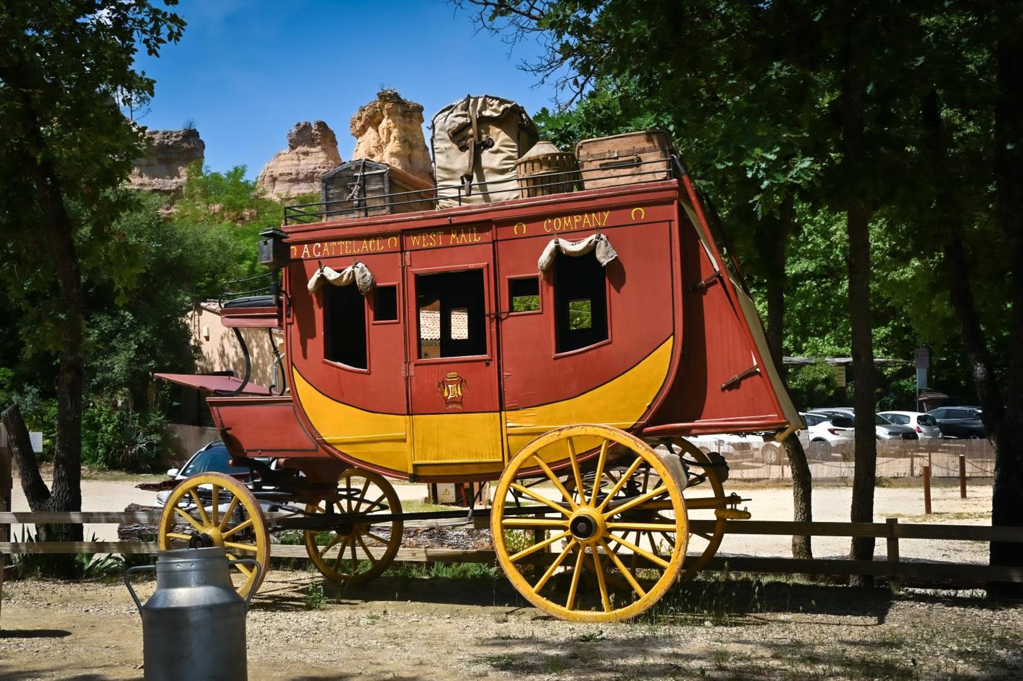 Camping le Colorado Rustrel Esterno foto
