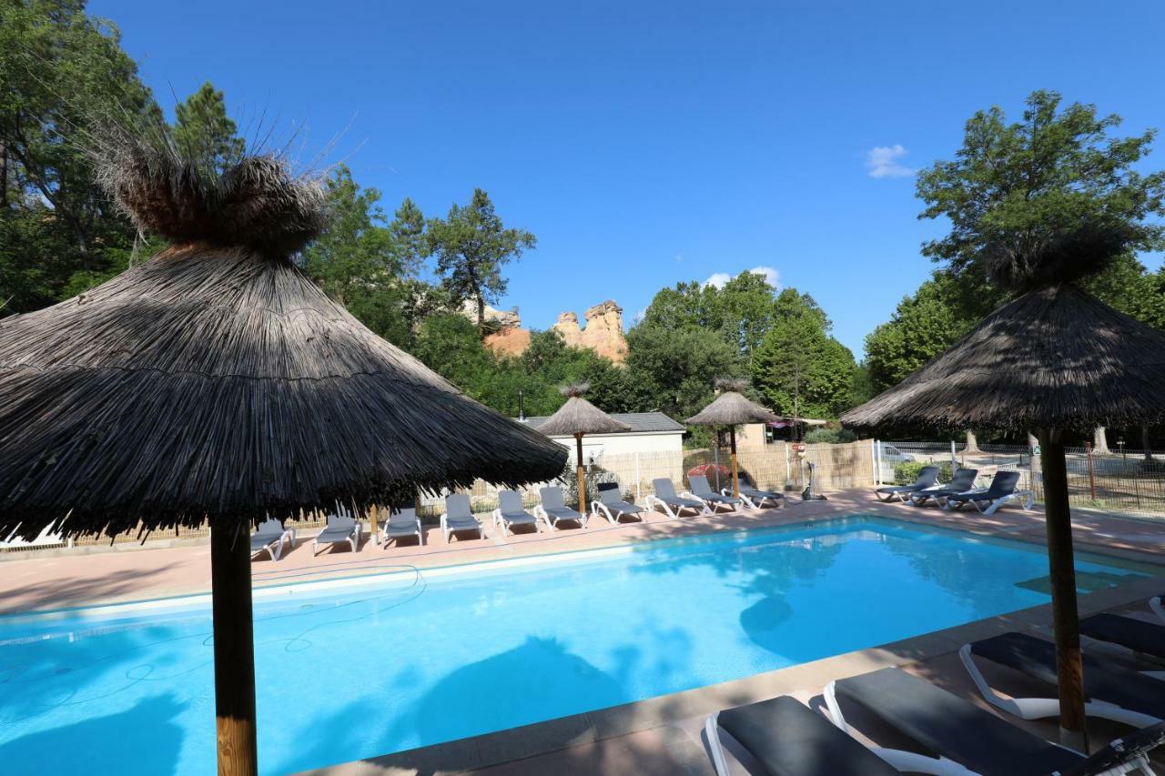 Camping le Colorado Rustrel Esterno foto