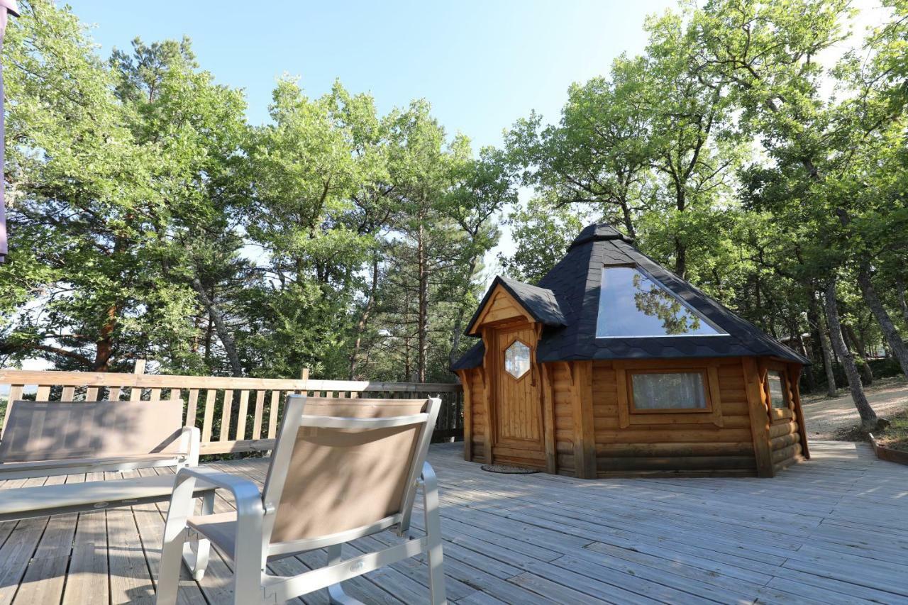 Camping le Colorado Rustrel Esterno foto