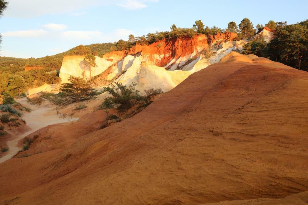 Camping le Colorado Rustrel Esterno foto